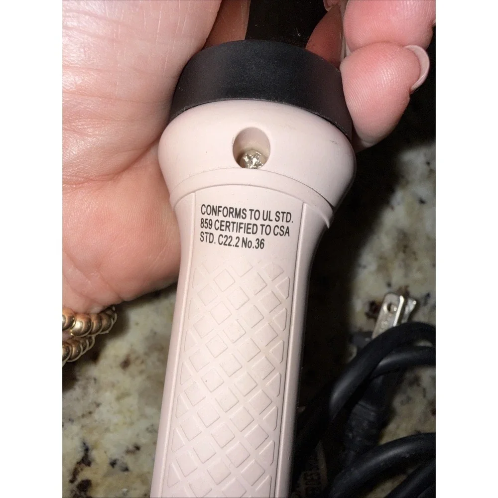 L'ange Hair Ondulé Curling Wand - Blush 32mm‎ (5528)